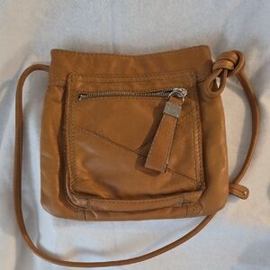 Tignanello Brown Leather Crossbody Bag